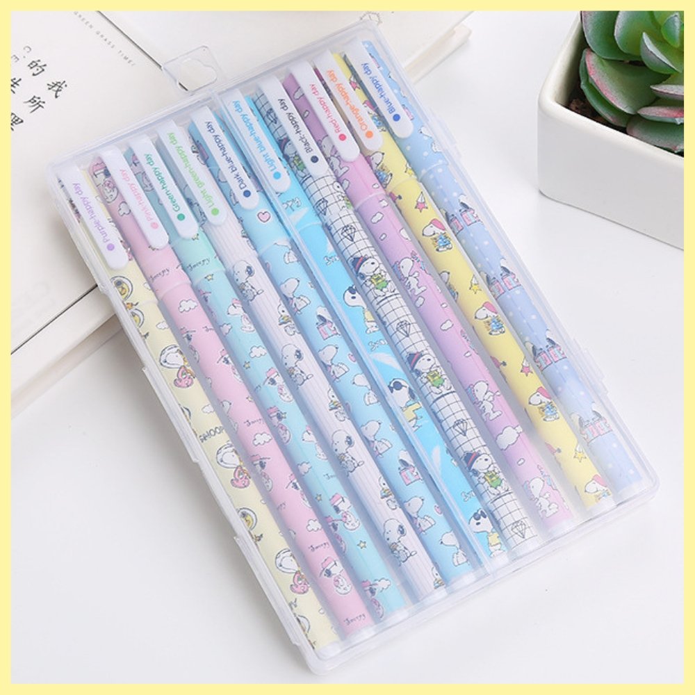 10 colour pen snoopy