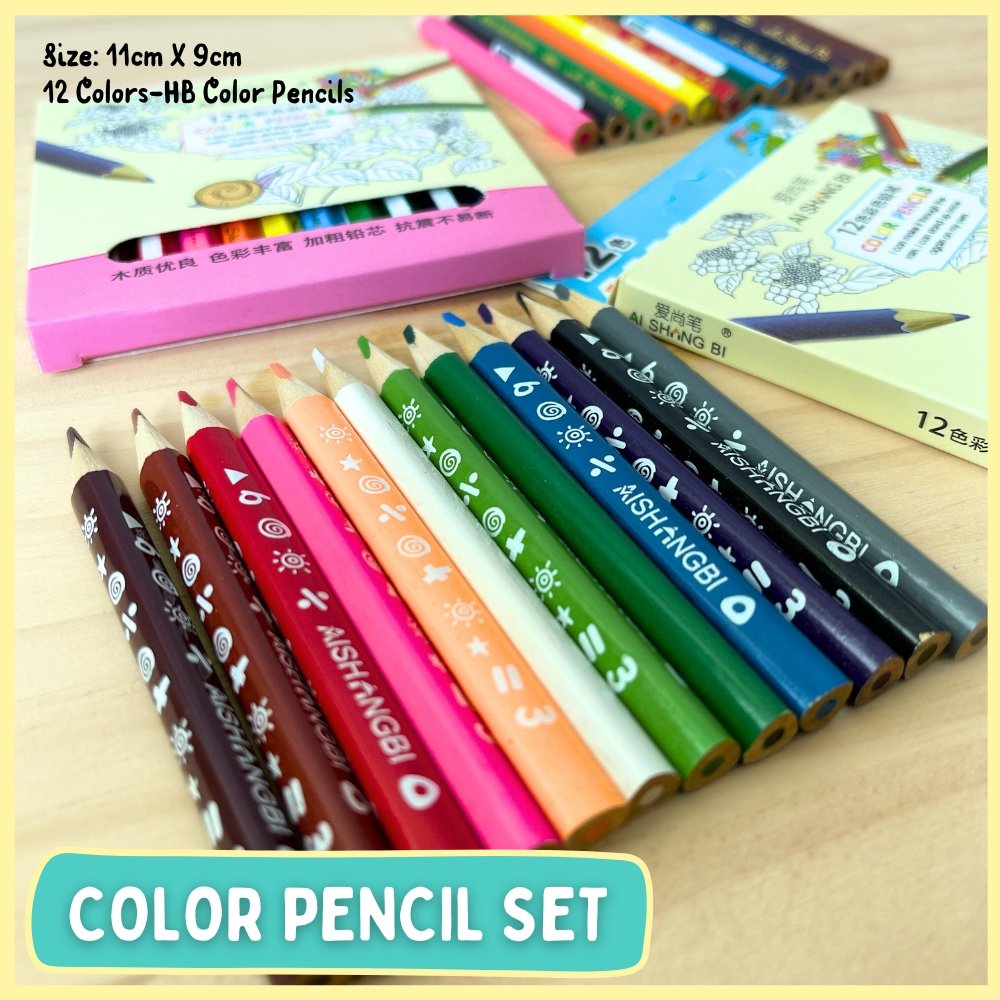 colour pencils set