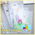 A4 size clip files with 4 cute girl designs