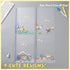 A4 sized clip files with cute tiger designs