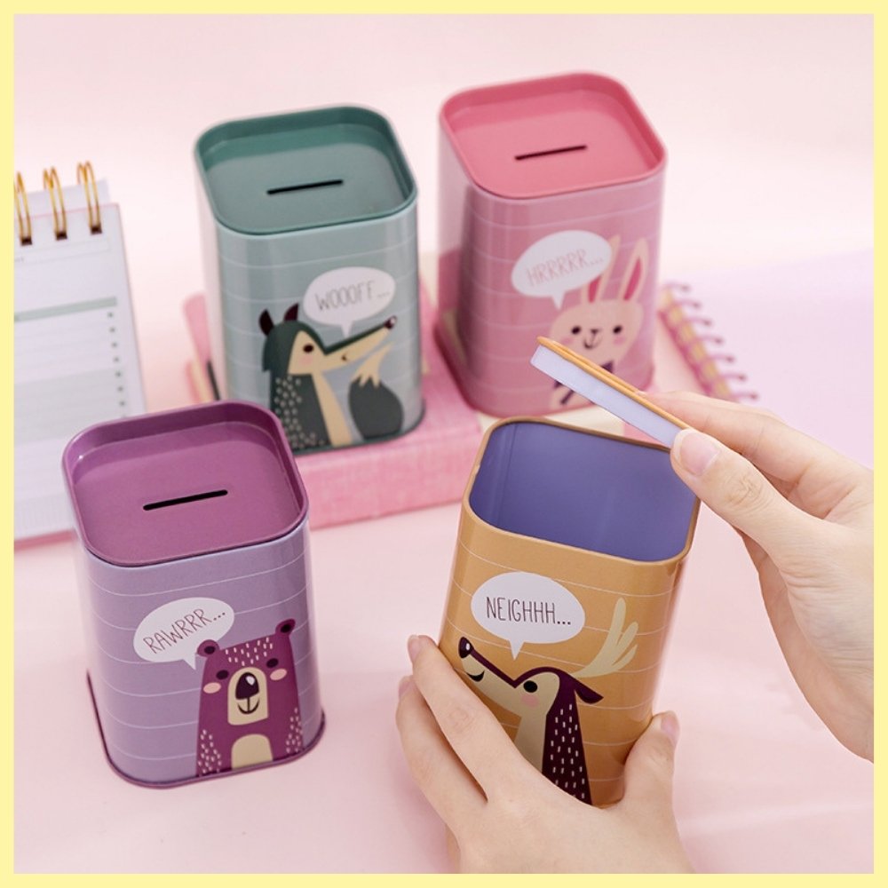 Animal Coin Box & Stationery Holder