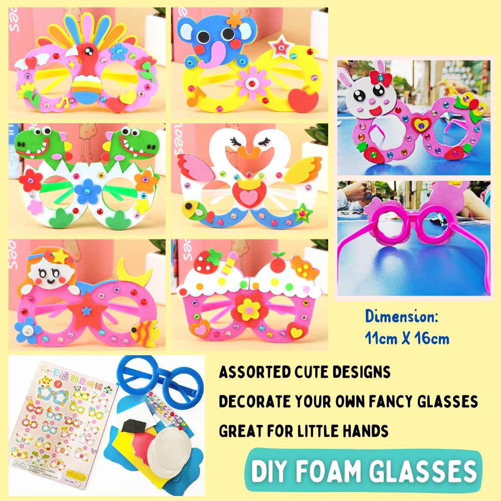 diy foam glasses