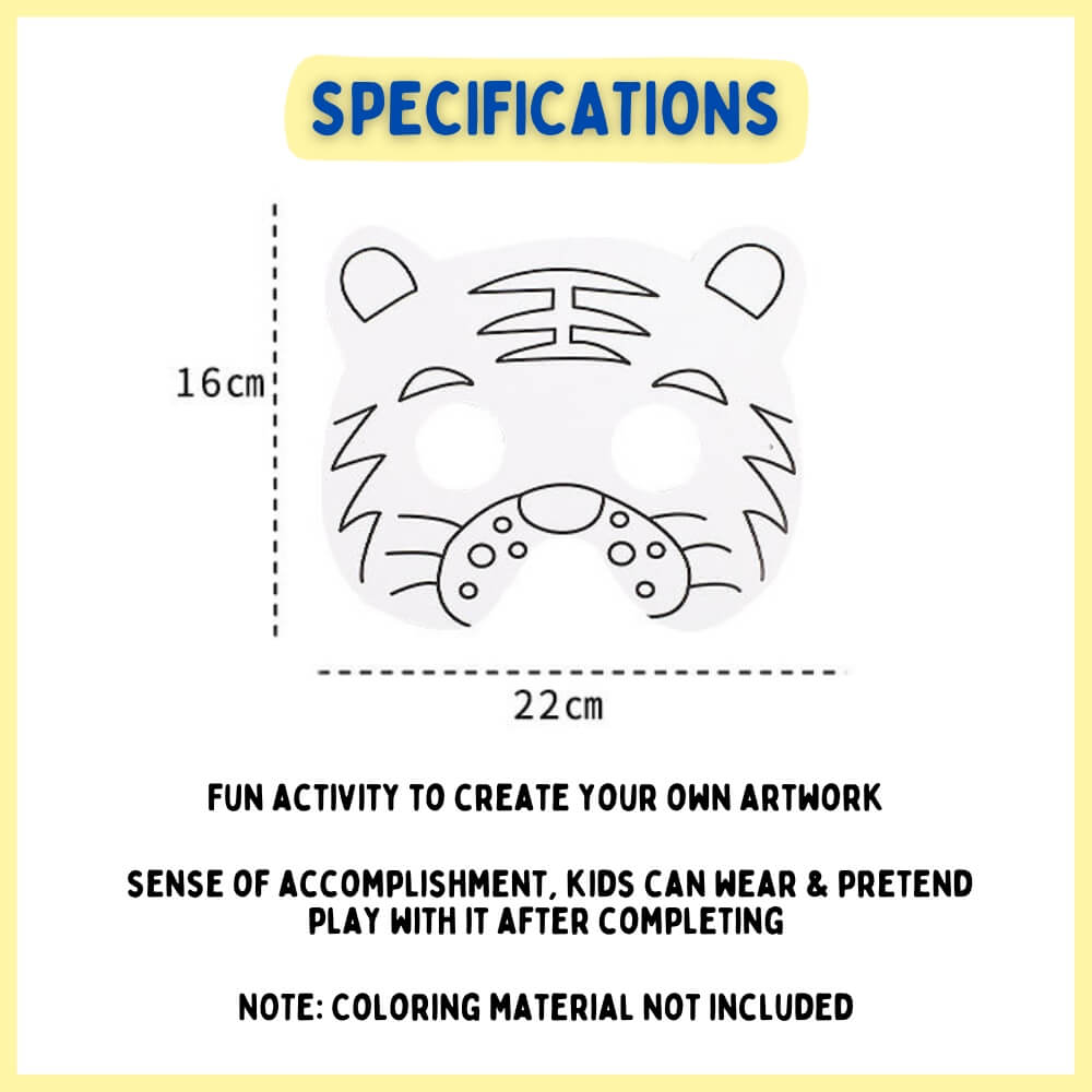DIY Colouring Face Mask