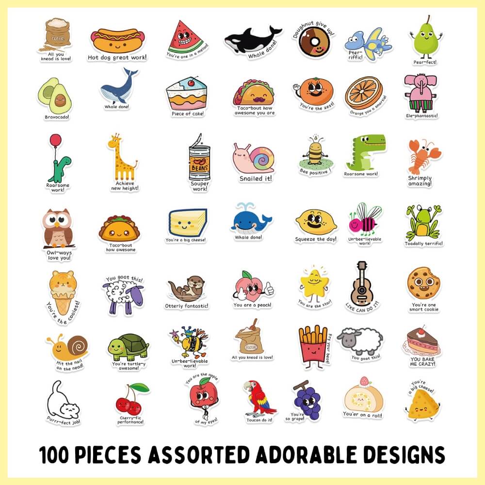 Encouragement Stickers (100pcs)