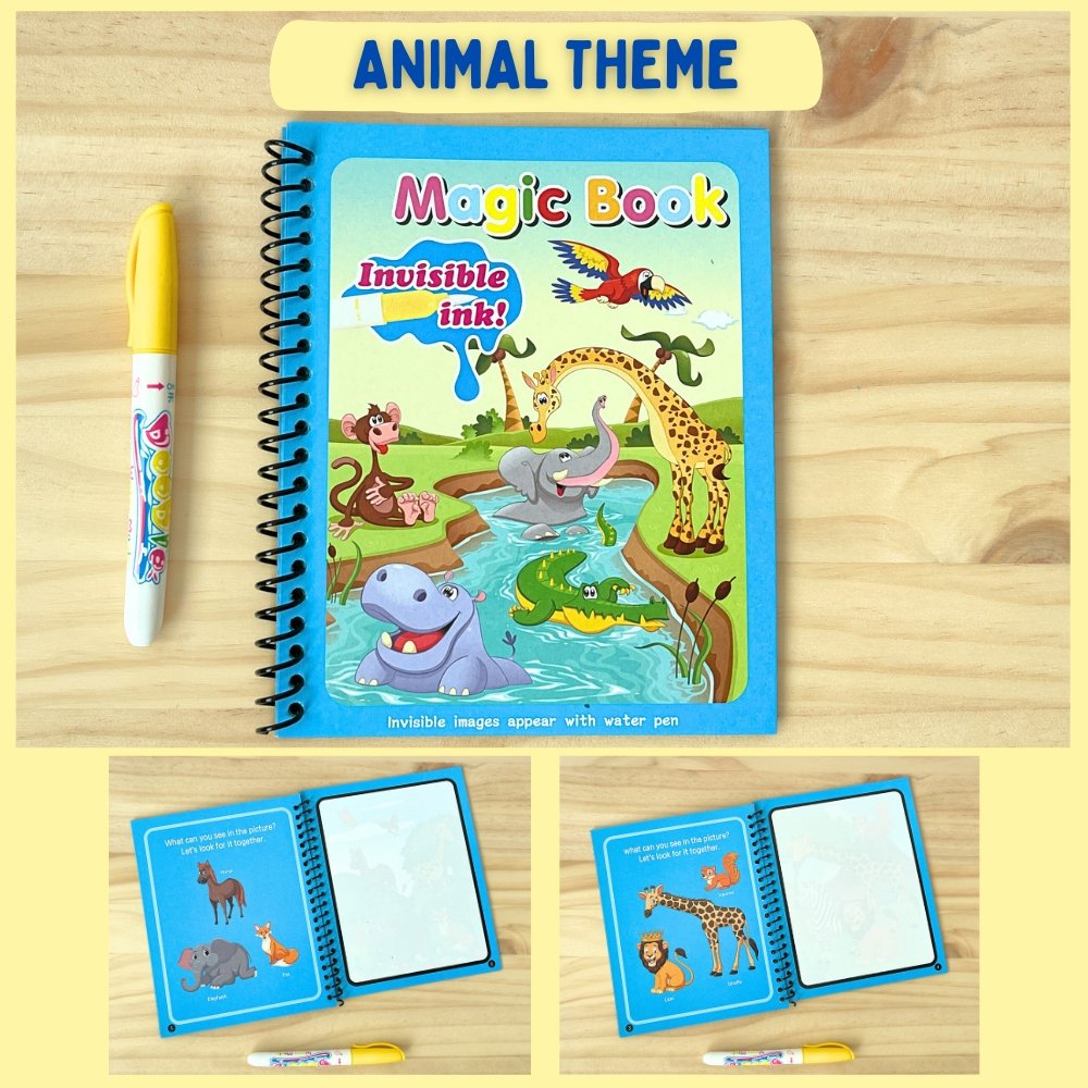 unicorn water colouring book