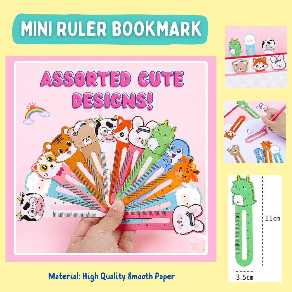 cute mini ruler bookmark