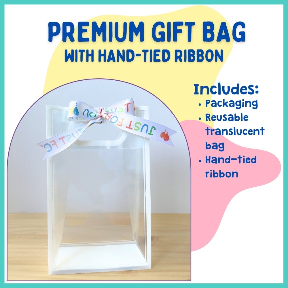Premium Gift Bag with hand tied ribbon
