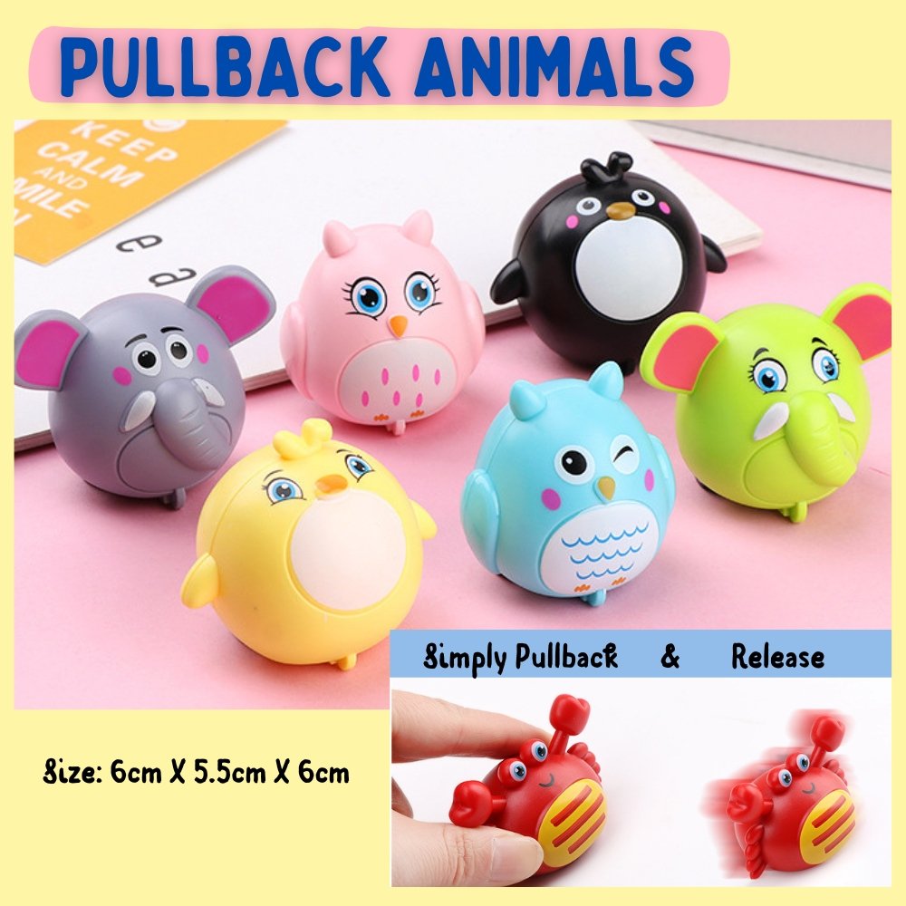 pull back animals