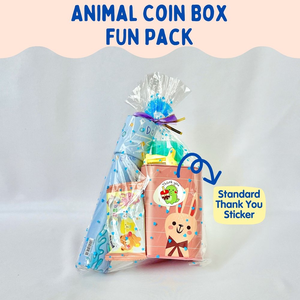 Animal Coin Box Fun Pack