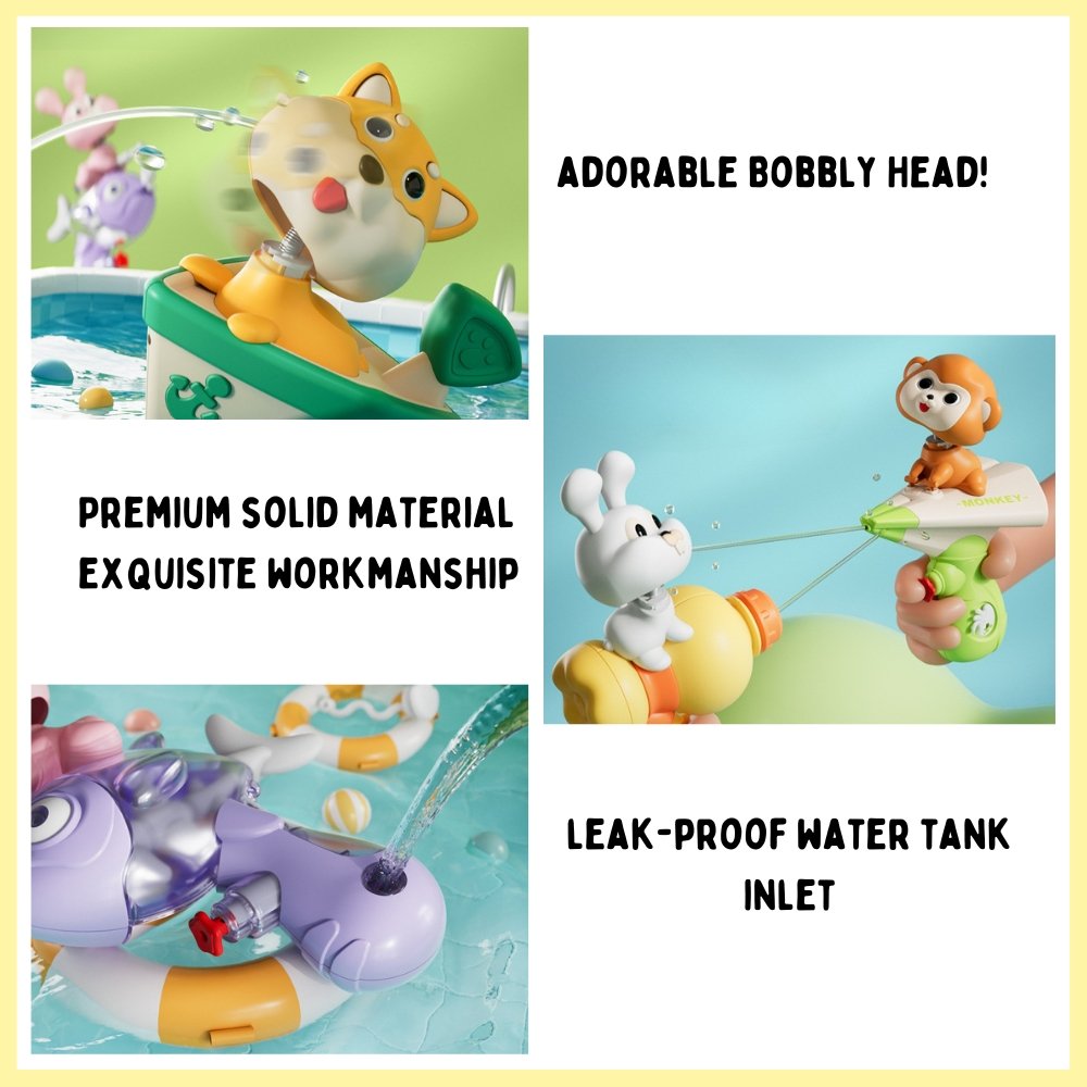 Bobble Head Water Gun Premium Goodie Bag