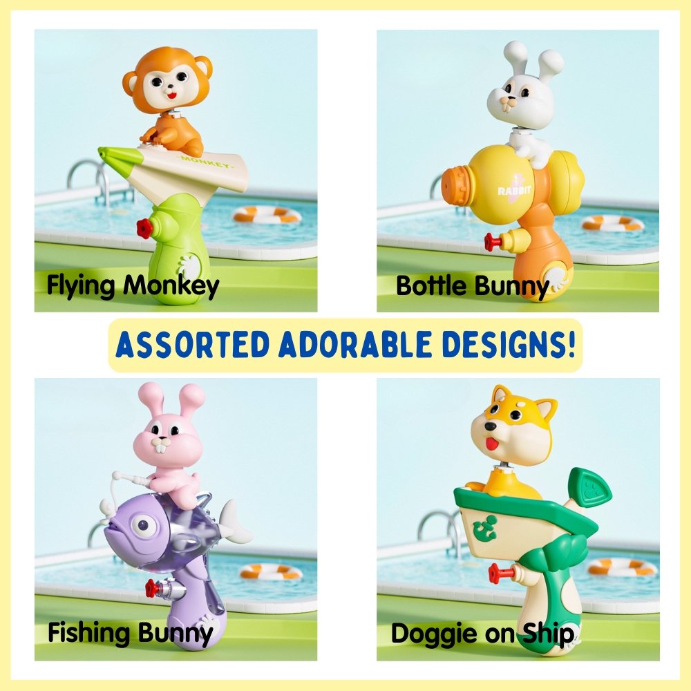 Bobble Head Water Gun Premium Goodie Bag