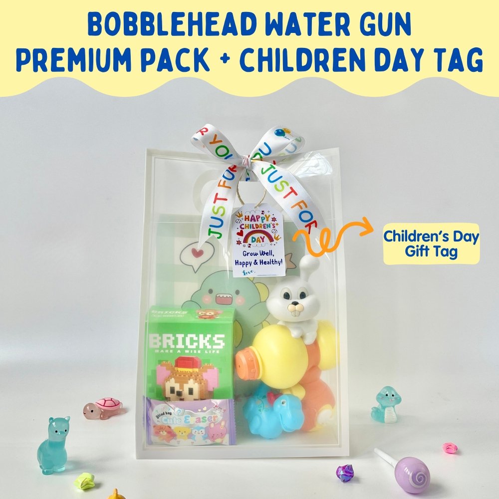 Bobble Head Water Gun Premium Goodie Bag