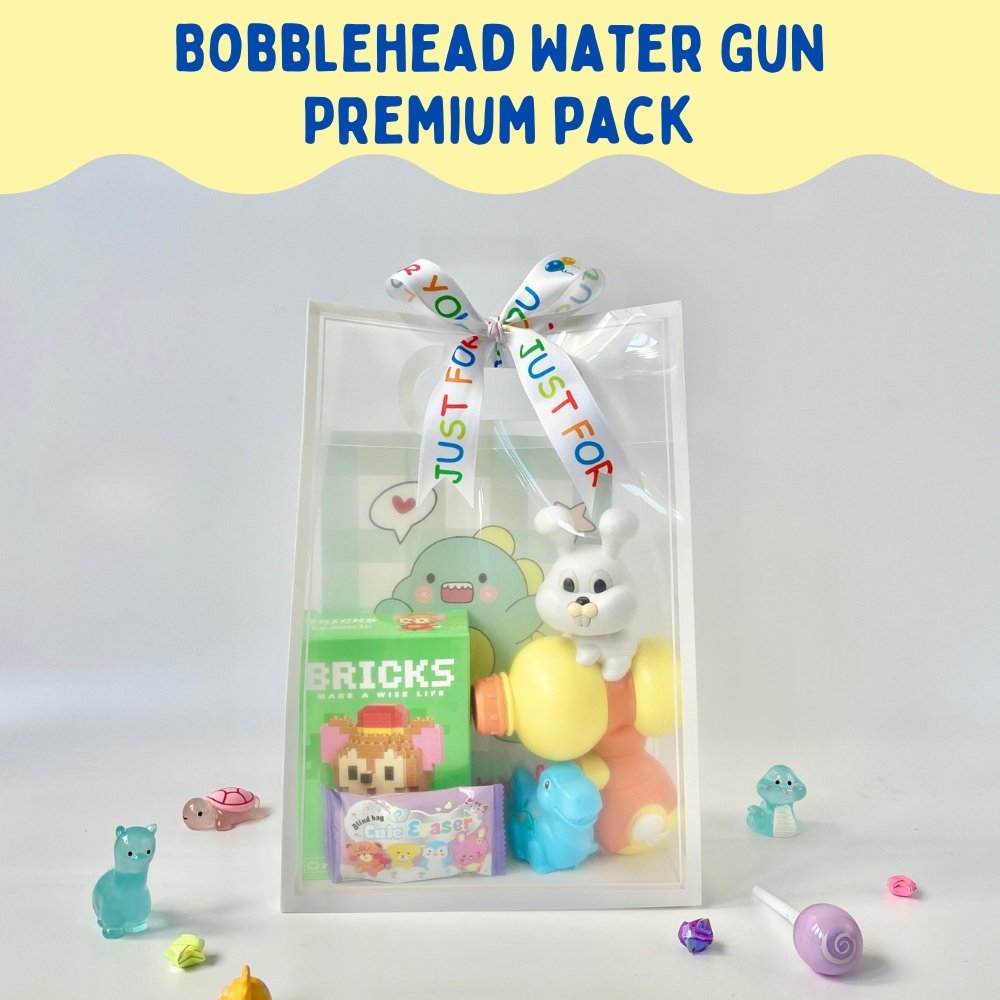 Bobble Head Water Gun Premium Goodie Bag