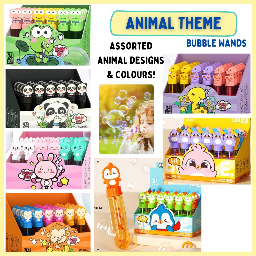 animal bubble wand
