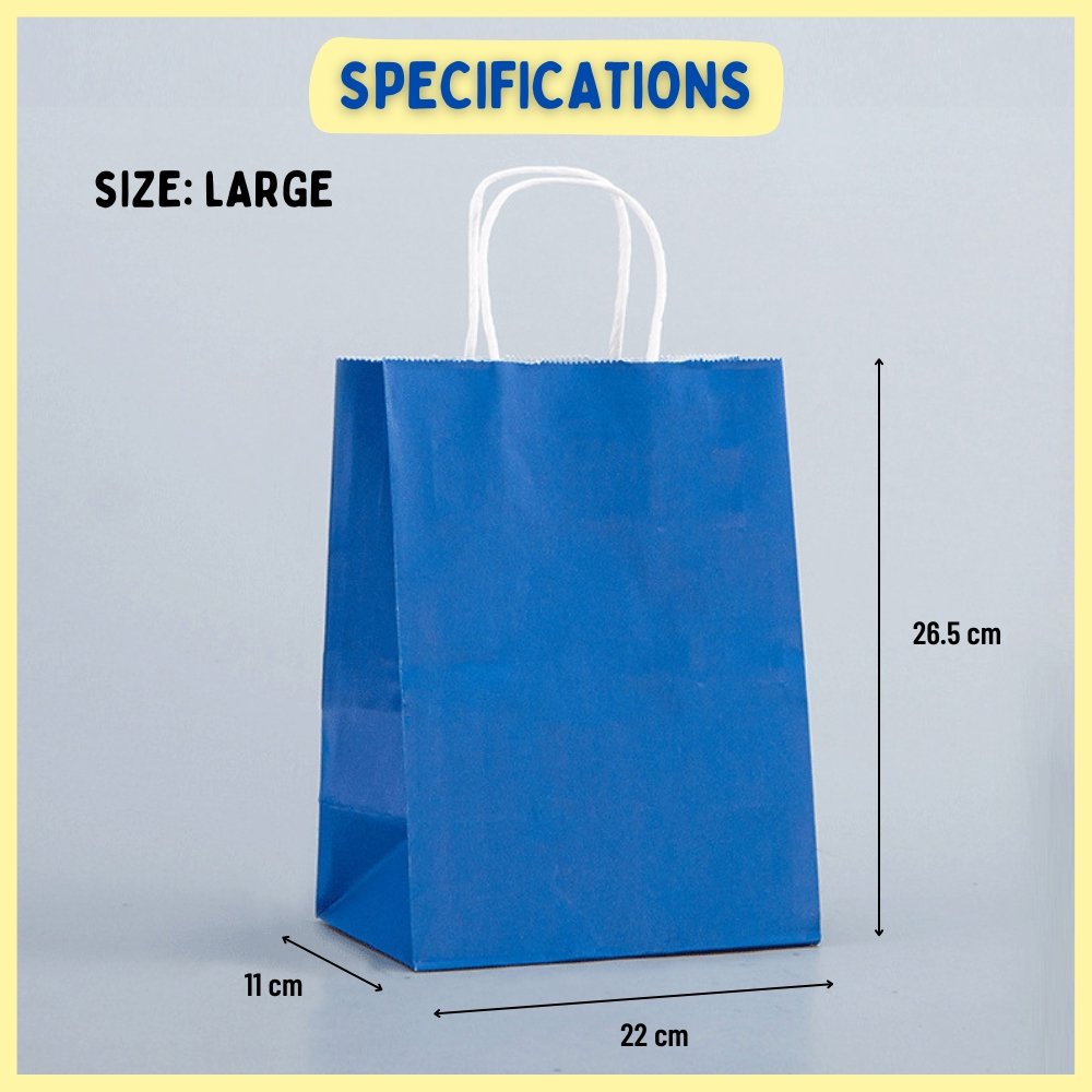 paper bag dimension