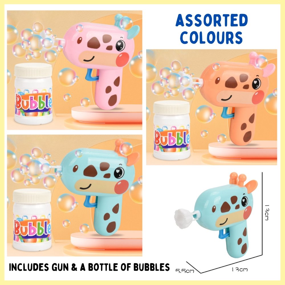 deer bubble gun in assorted colours