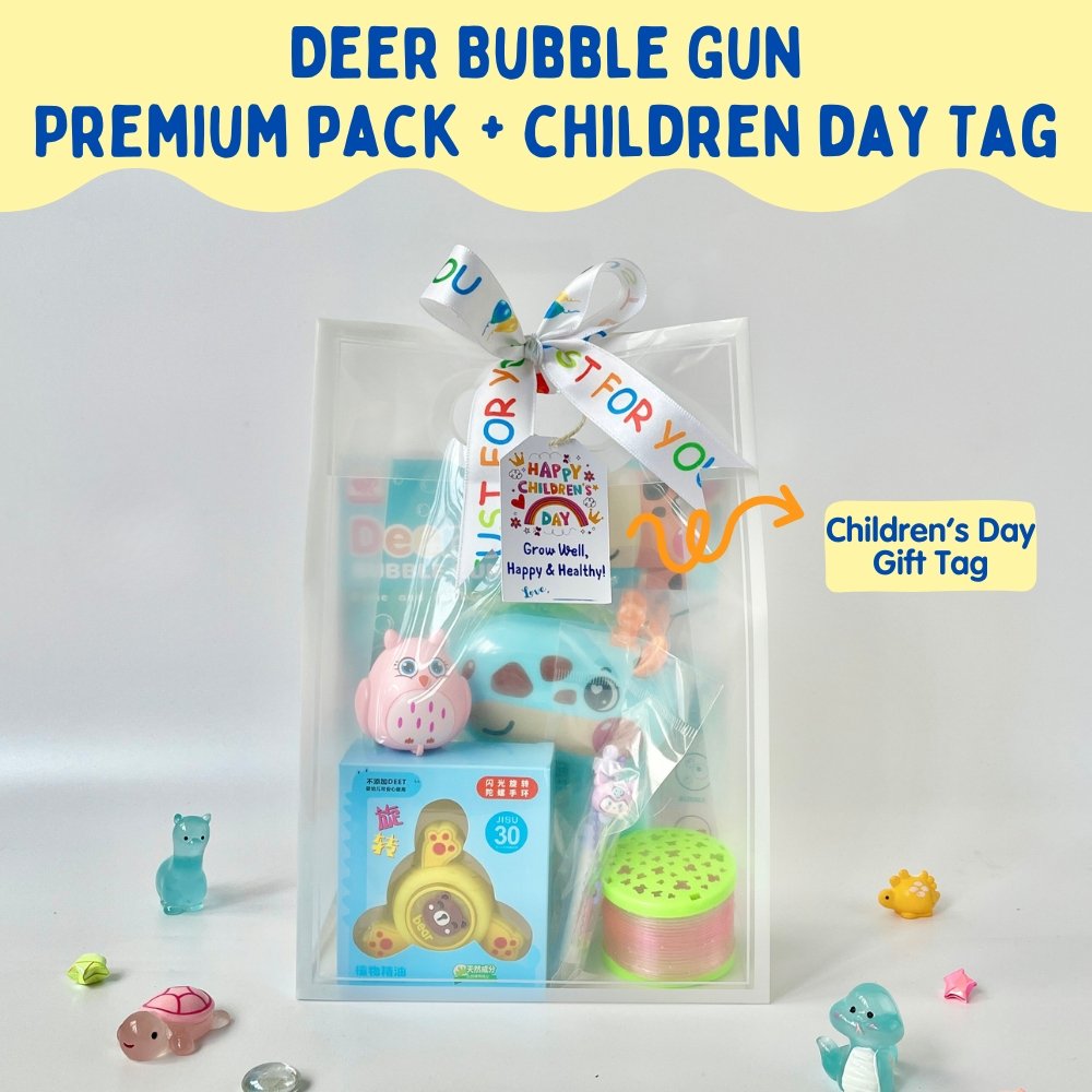 Deer Bubble Gun Premium Goodie Bag