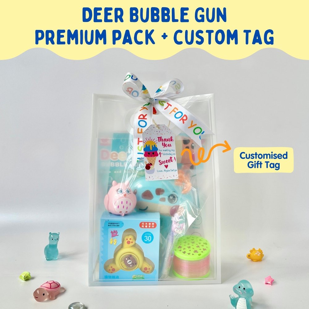 Deer Bubble Gun Premium Goodie Bag
