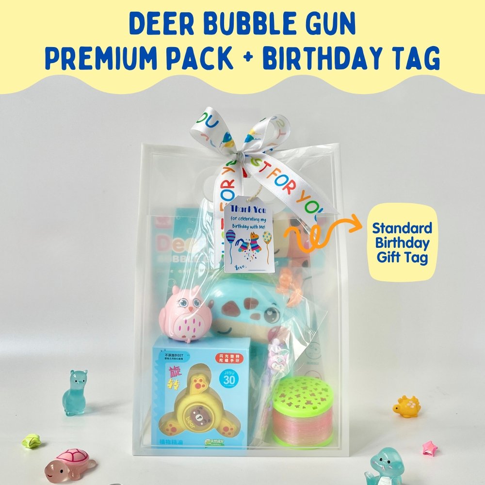 Deer Bubble Gun Premium Goodie Bag