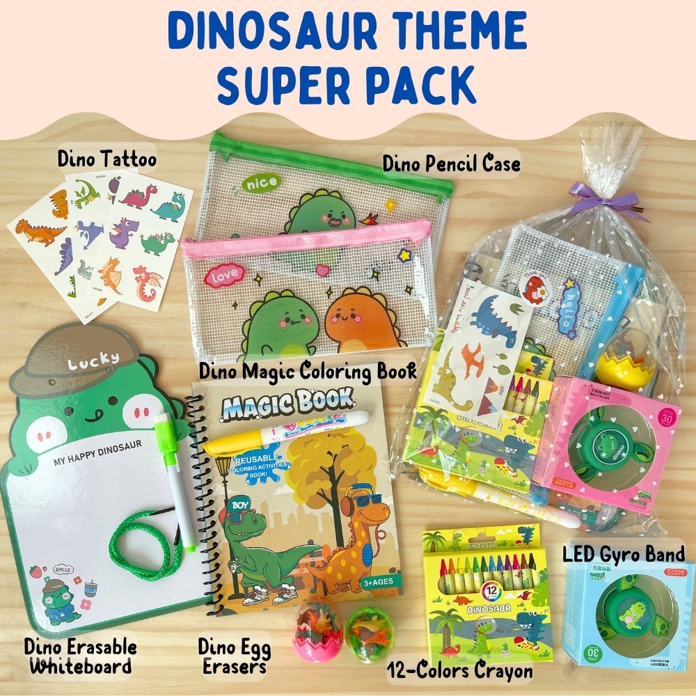 dinosaur theme super pack