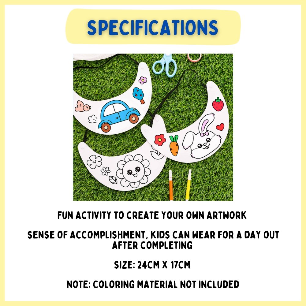 colouring sun cap specification