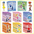 Inside out face changing sticker