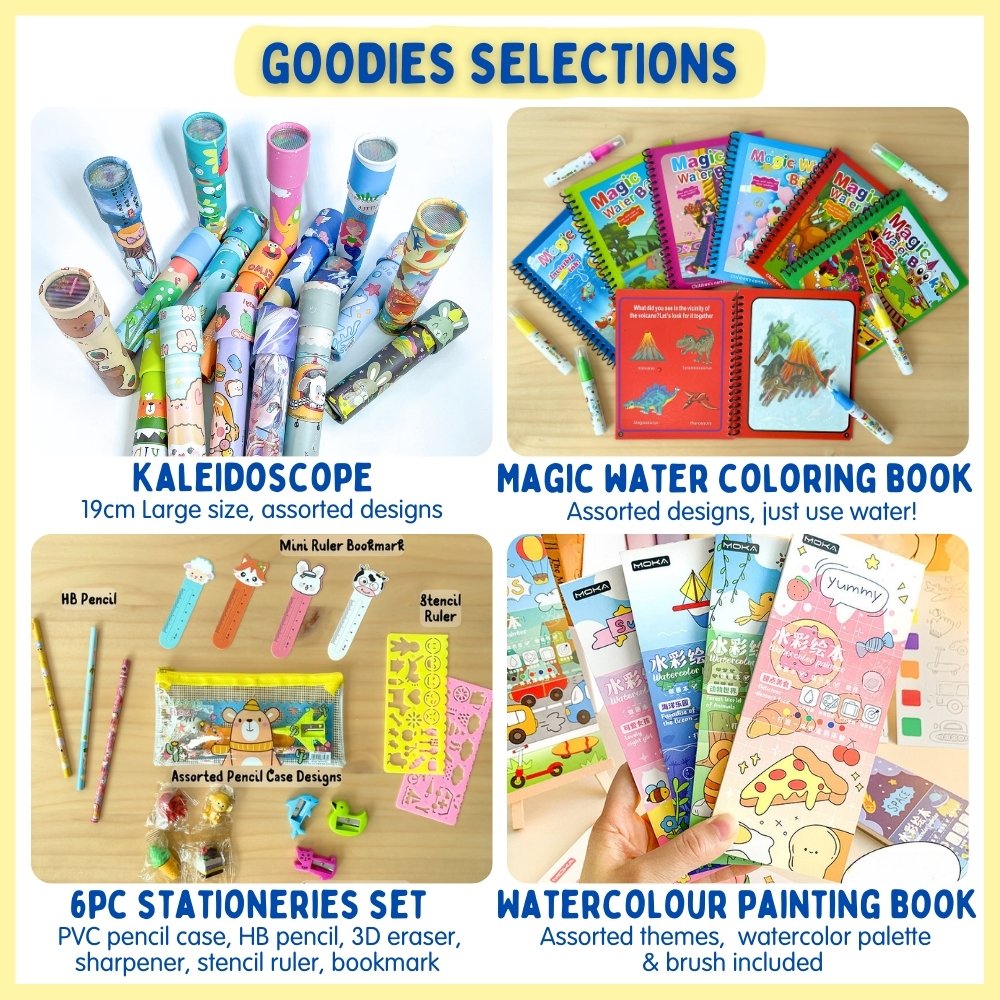 goodies selection