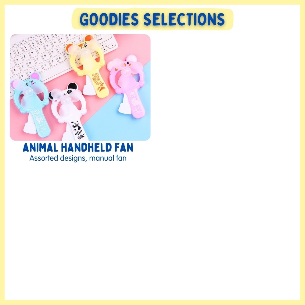 animal hand fan
