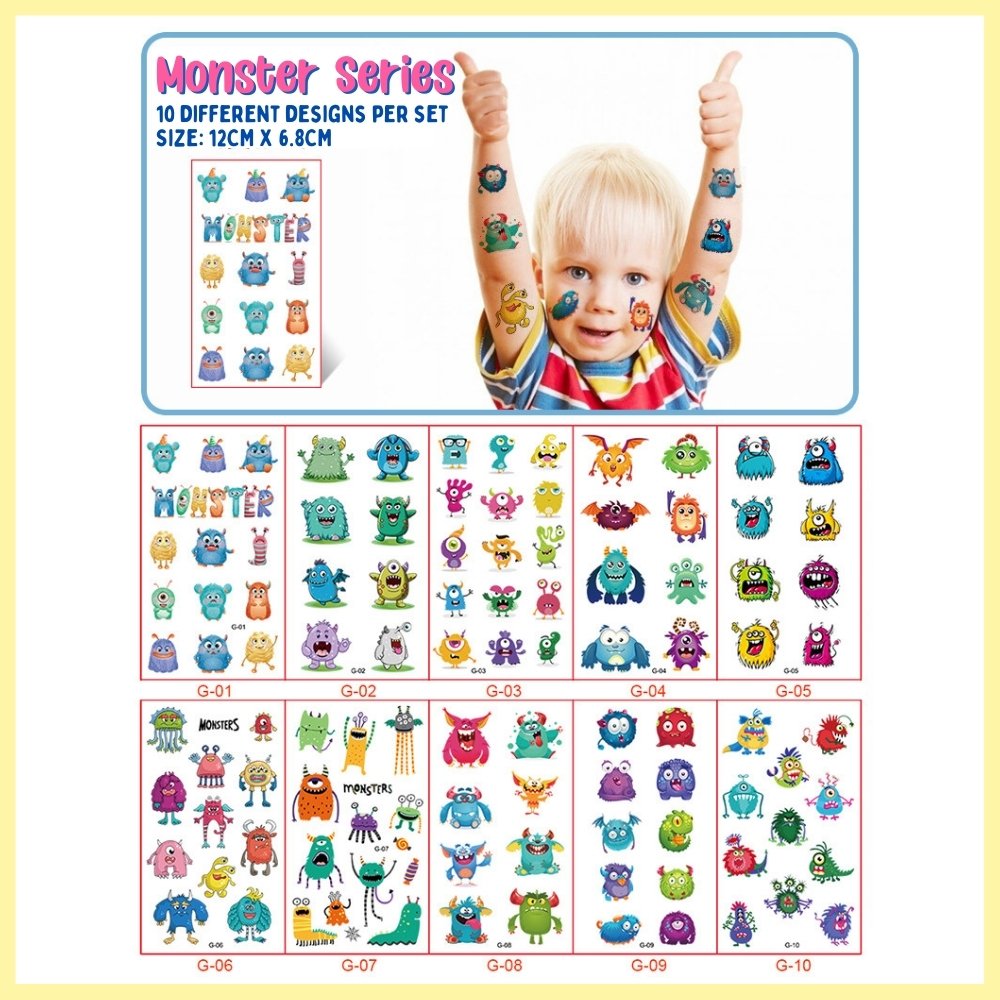 monster stickers