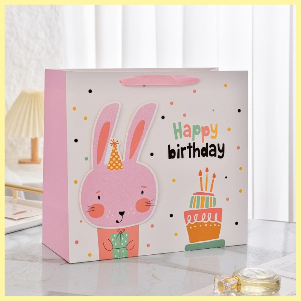 Bunny paper bag