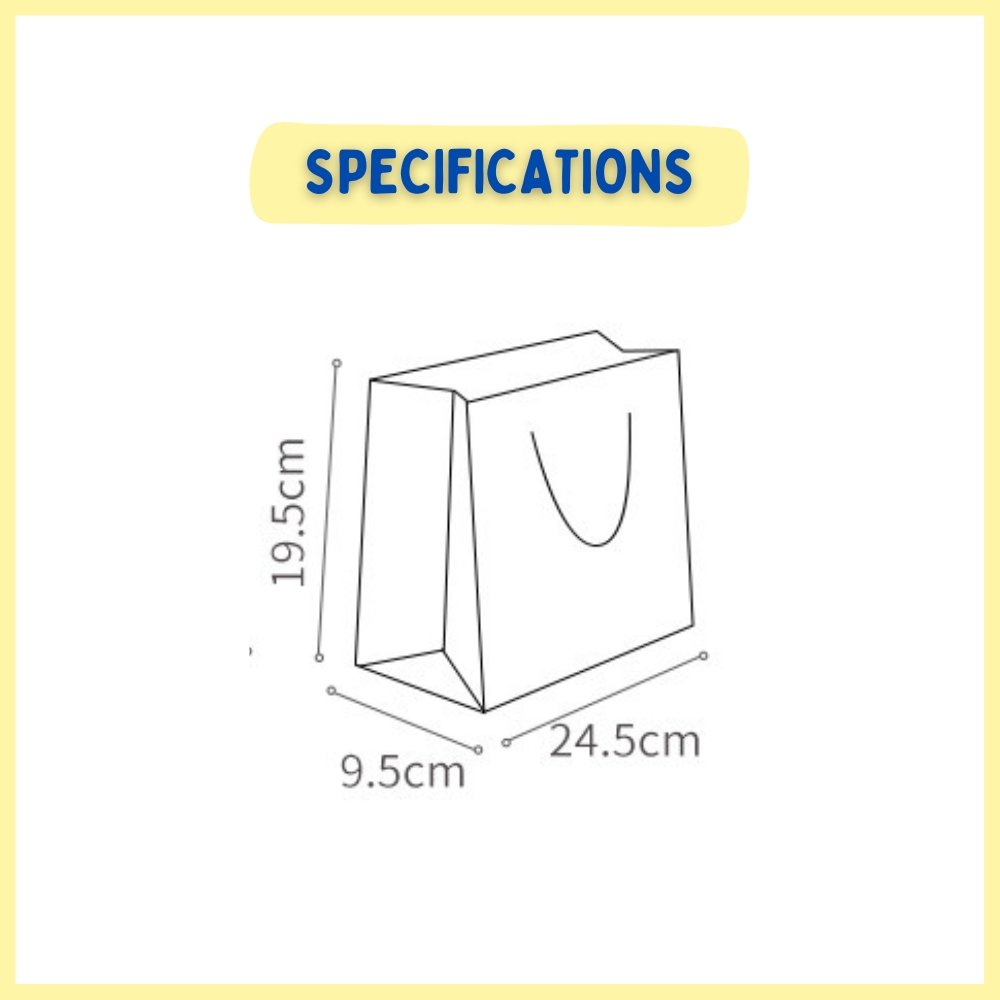 Specifications for birthday bag