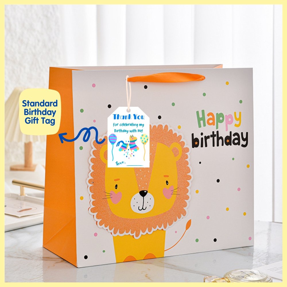 tag for birthday bag