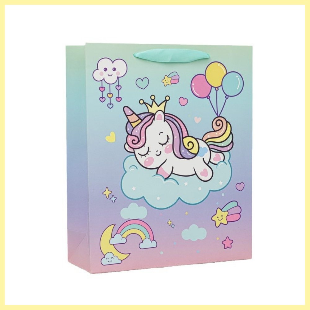Unicorn cute paper bag