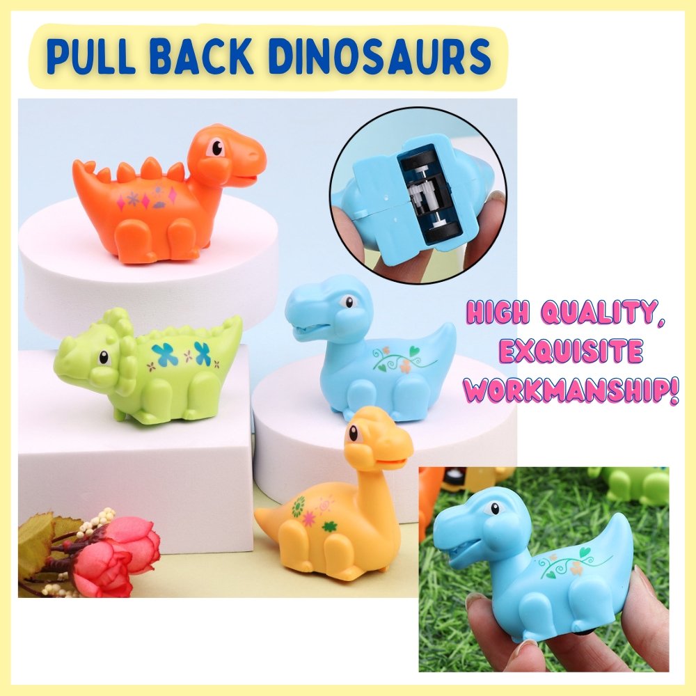pull back dinosaurs toys