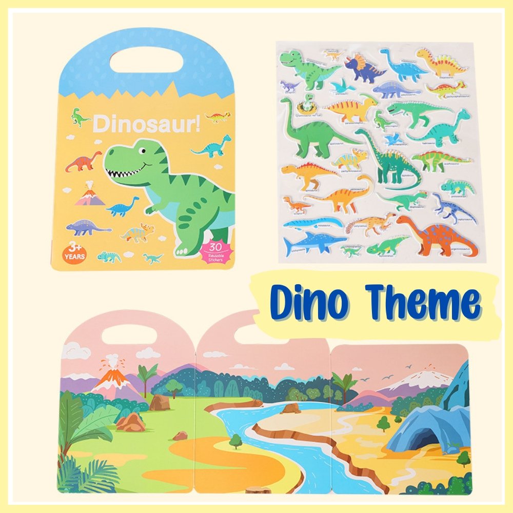 Reusable Jelly Sticker Play Kit