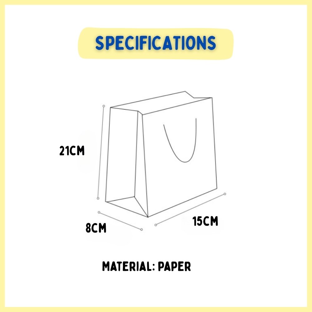 sanrio paper bag specifications