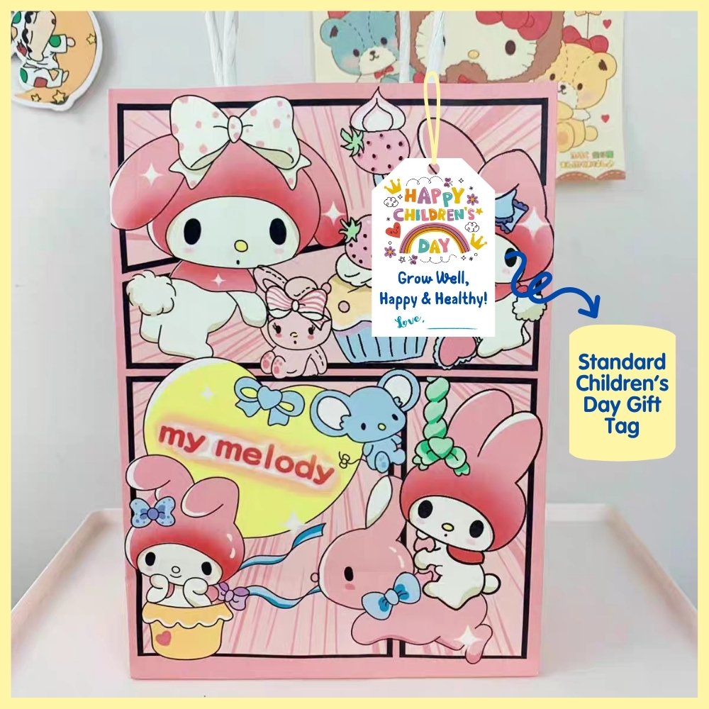 Standard children day gift tag