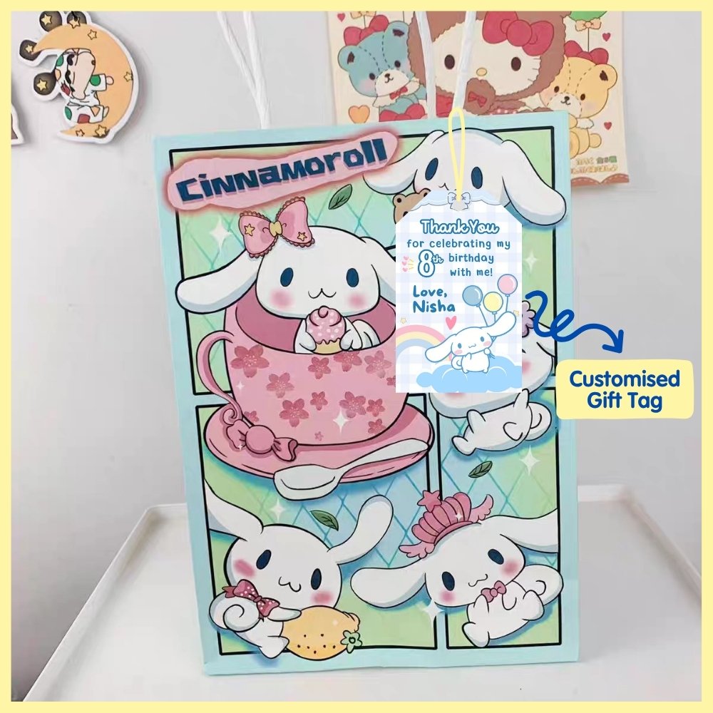 Sanrio customised gift tag