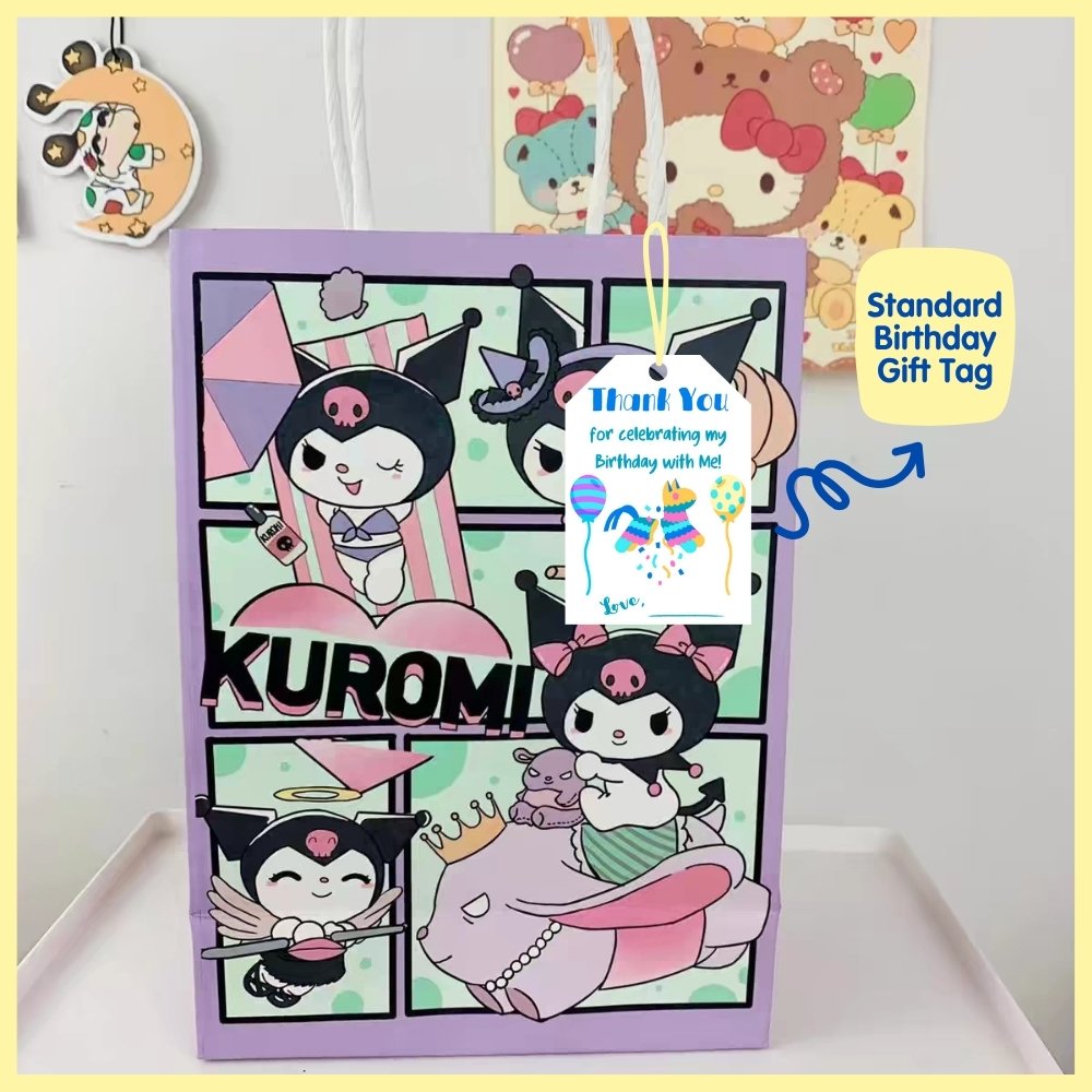 Sanrio birthday gift tag