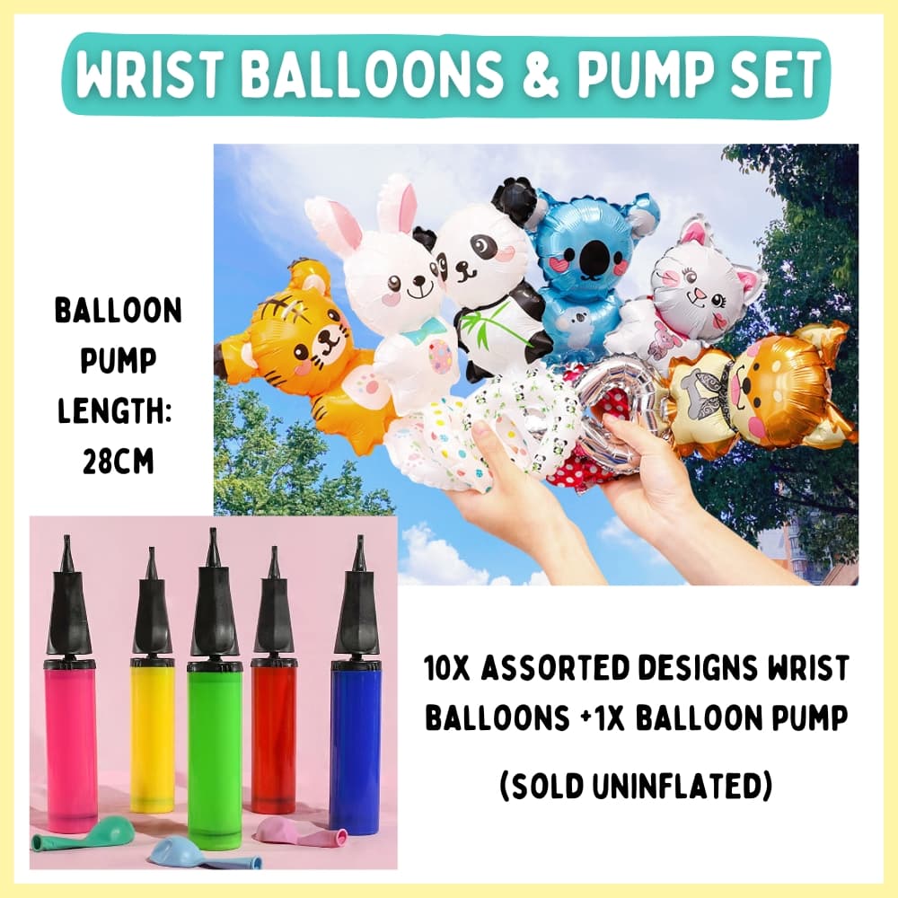 Wrist Balloons (Set of 10)
