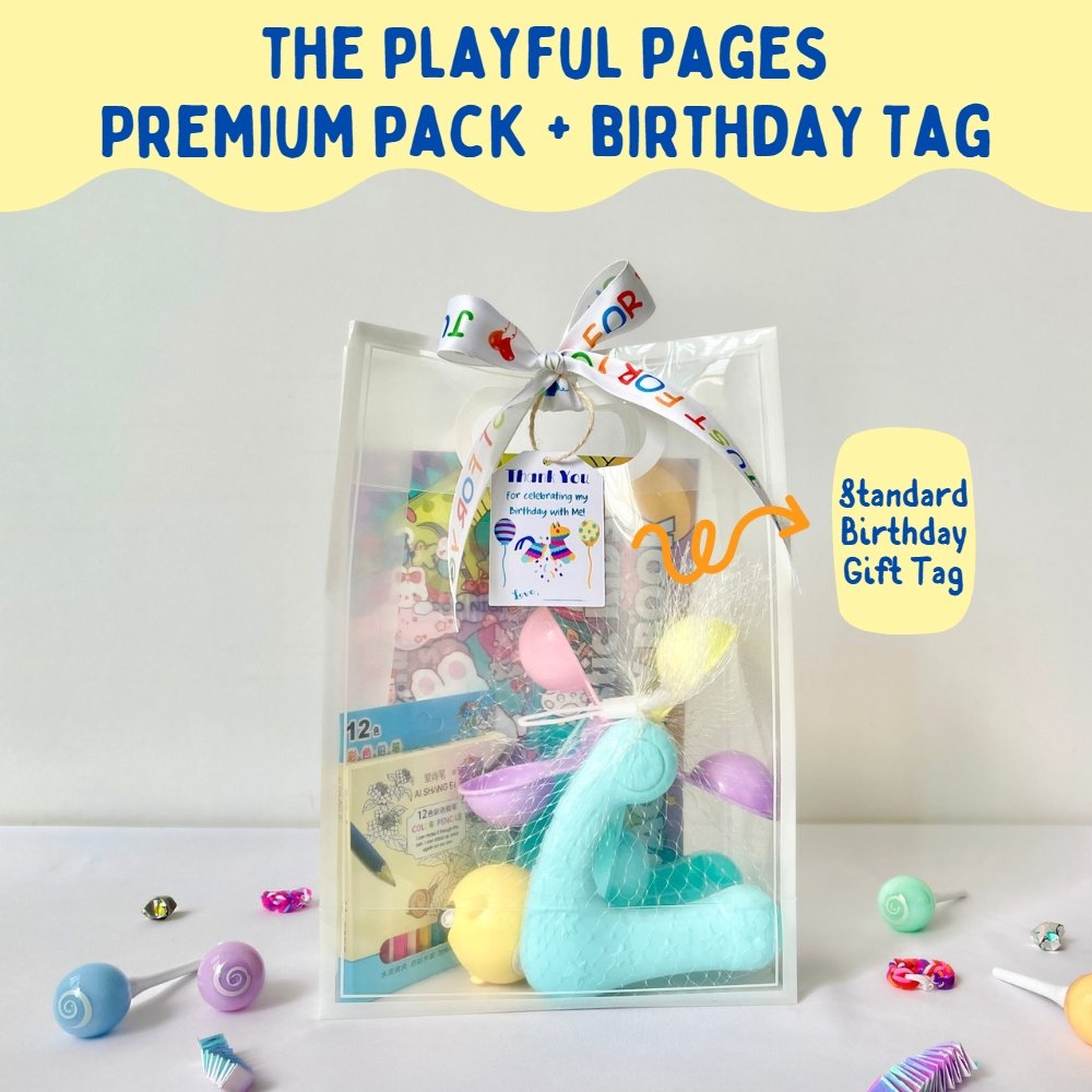 The Playful Pages Activity Book Premium Goodie Bag