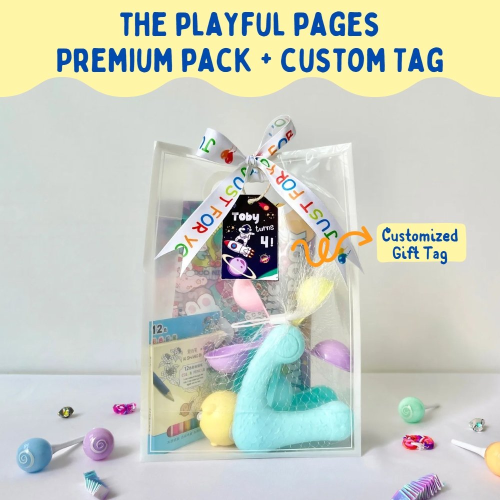 The Playful Pages Activity Book Premium Goodie Bag