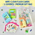wipe clean flash cards with gift bag