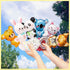 colorful wrist balloons with cute animal designs