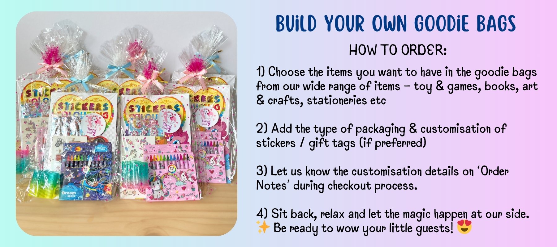 build your own goodie bags collection-Bash Party Store