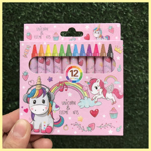 12-colors Crayon Set
