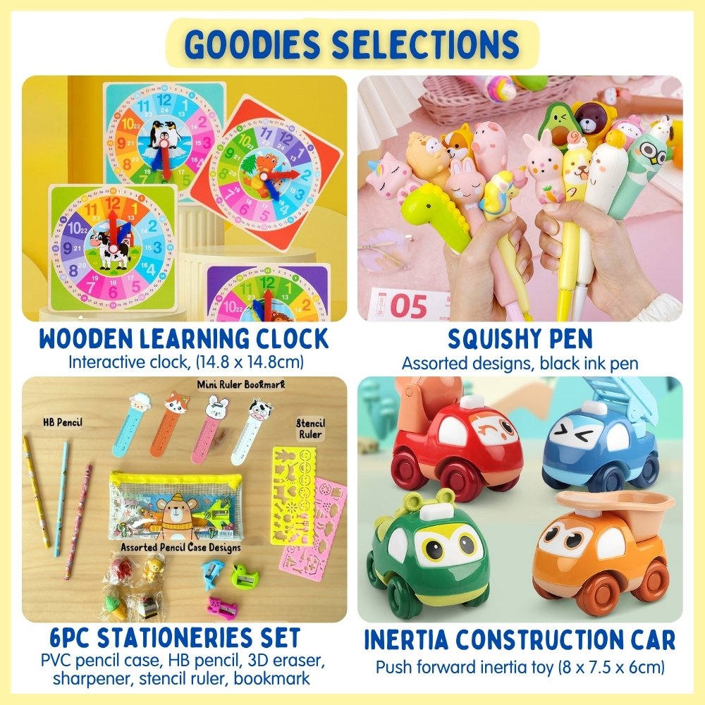 Bobble Head Water Gun Premium Goodie Bag