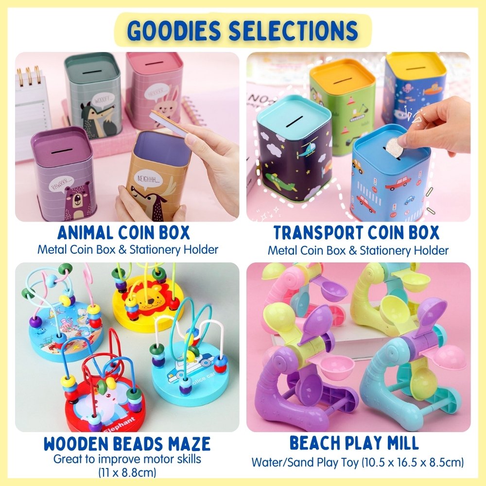 Bobble Head Water Gun Premium Goodie Bag