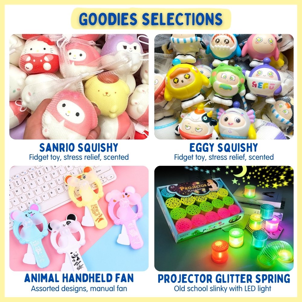 Bobble Head Water Gun Premium Goodie Bag