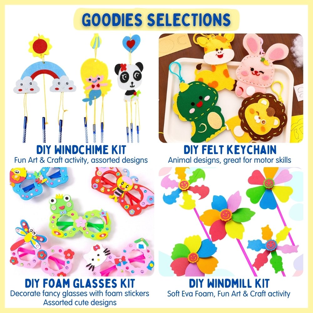 Bobble Head Water Gun Premium Goodie Bag